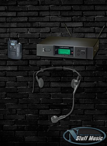 Audio-Technica 3000 Series True Diversity UHF Lavalier System - Rental